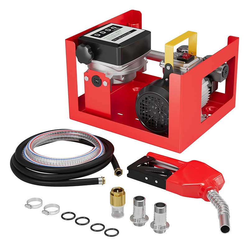 Електричні дизельні насоси перекачування палива з лічильником і автоматичним соплом