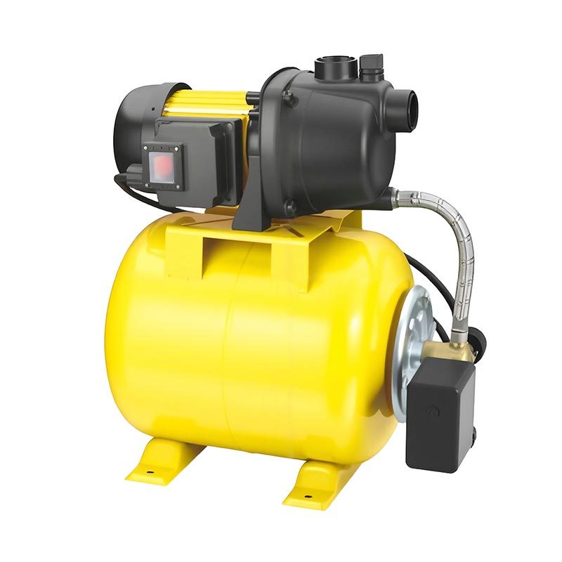 Садовий електричний струменевий насос для неглибокої свердловини з резервуаром для води під тиском