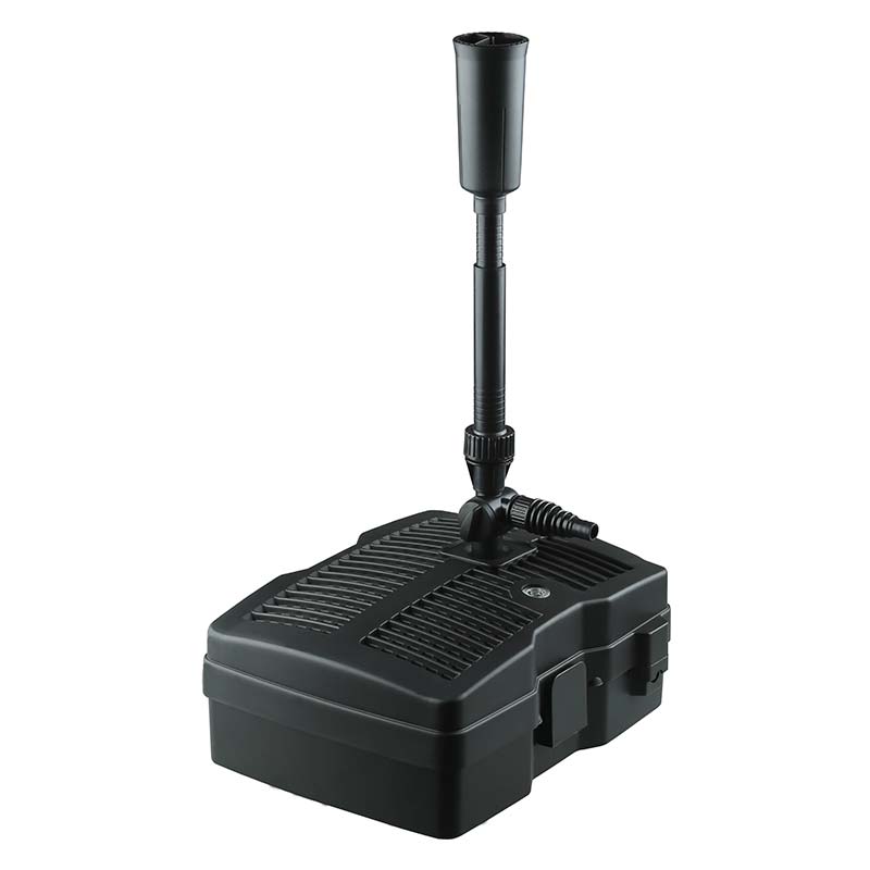 Водоспад Фонтанний насос для рибного ставка з різними насадками